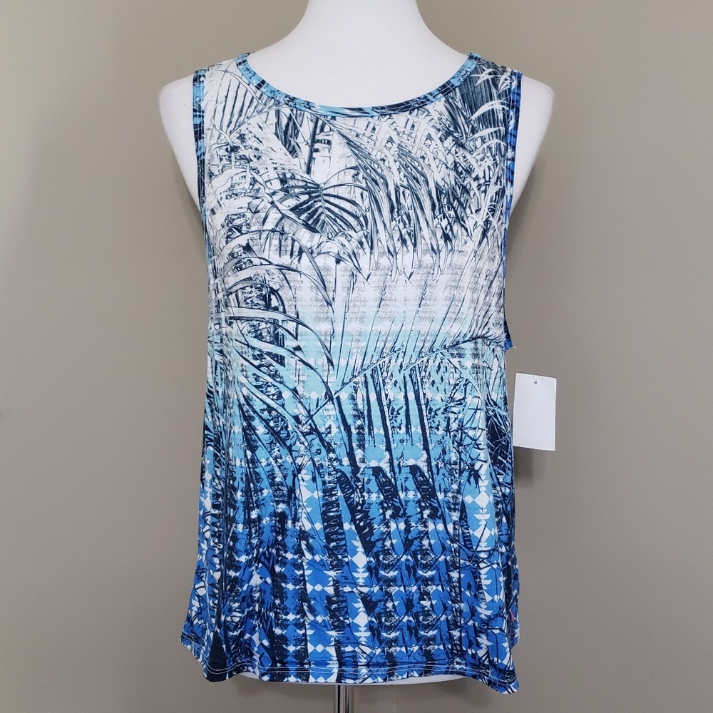 Pink Lotus tank top